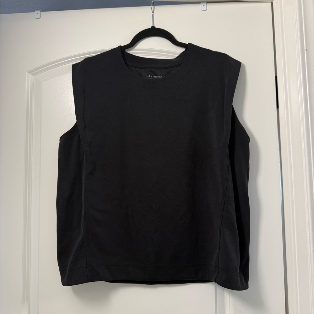 Athleta Black Sleeveless Top